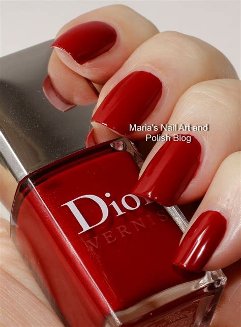 dior nail polish massai|Dior Vernis in Masai Red Review .